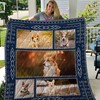 Corgi Go Outside Quilt Bedding Set for Pet Lovers