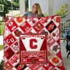 Cornell Big Red Collection NCAA Quilt Blanket - Show Your School Spirit with This Quilt