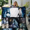 Corpse Bride Halloween Cartoon Quilt Blanket: A Spooky and Fitting Addition to Your Halloween Decor