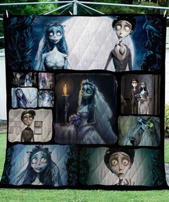 Corpse Bride Quilt Bedding Set - Ideal for Gothic Style Lovers