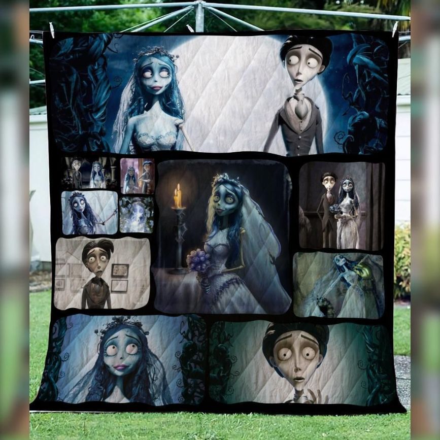Corpse Bride Quilt Bedding Set - Ideal for Gothic Style Lovers