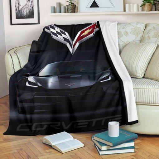 Corvette C7 Fans Must-Have Quilt Blanket 2