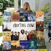 Counting Crows Quilt Blanket - Soft and Cozy Blanket for Music Fans