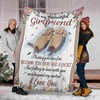 Couple Otter Blanket for Girlfriend's Birthday - Show Your Love with this Quilt Blanket