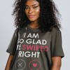 Couple Shirts for Valentine's Day, I'm So Glad We Swiped Right Unisex Tees, Love Shirt for Movie Fans Gifts