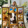 Cow Art Quilt Blanket Collection for Fans