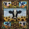 Cow Quilt Blanket for Cosy Home DÃ©cor