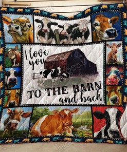 Cow Quilt Thl924 with Heartwarming Message
