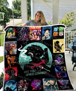 Cowboy Bebop Quilt Blanket for Anime Fans