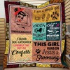 Crazy Dog Groomer Quilt Bedding Set