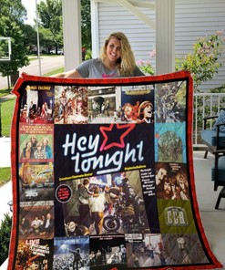 Creedence Clearwater Revival Albums Co Poster Quilt Blanket, A Classic Addition to Any Music Collection
