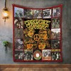 Creedence Clearwater Revival Style Love Album Quilt Blanket with Quilt Bedding Set Vintage