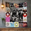 Crosby, Stills, Nash & Young Album Quilt Bedding Set for Music Lovers