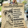 Crowned Lion Quilt Bedding Set for Granddaughter from Grandma