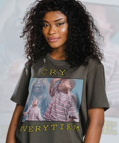 Crying African Kid Meme Lover Unisex Shirt - Sad Meme Kid Homage Tee