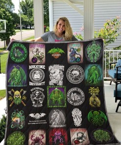 Cthulhu Collection Quilt Bedding Set for Fans
