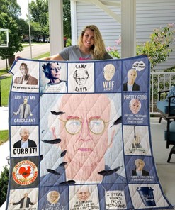 Curb Your Enthusiasm Collected Quilt Blanket - Fans of Curb Your Enthusiasm will love this cozy