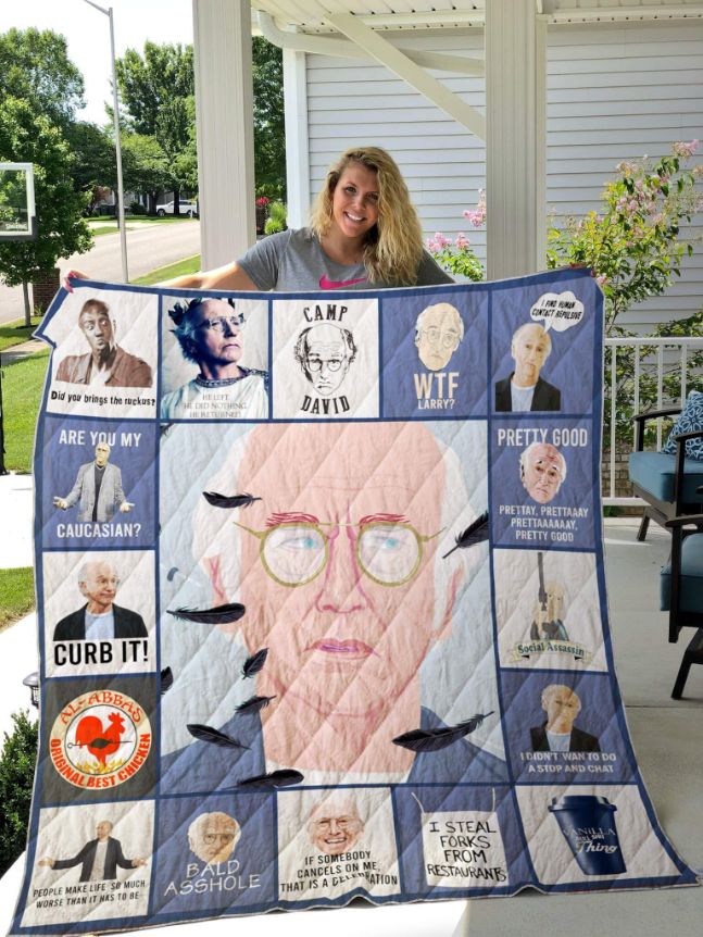 Curb Your Enthusiasm Collected Quilt Blanket - Fans of Curb Your Enthusiasm will love this cozy