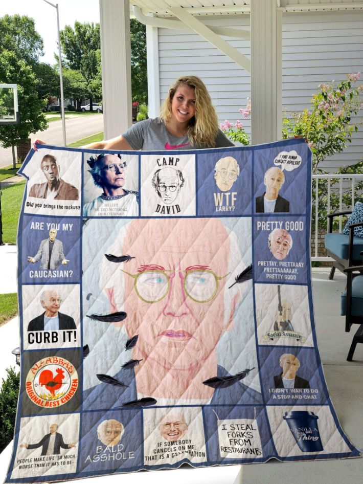 Curb Your Enthusiasm Quilt Bedding Set for Comedy Lovers