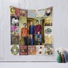 Custard Vintage Quilt Blanket, Perfect for an Antique Look