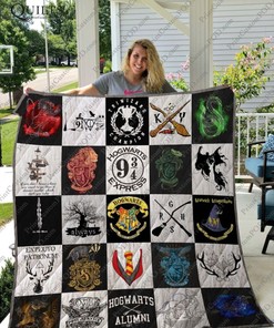 Custom Harry Potter Quilt Blanket, Perfect Gift for Fans