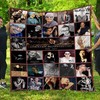 Custom70 Chester Bennington Inspired Quilt Bedding Set for Music Lovers