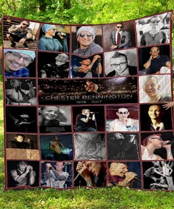 Custom70 Chester Bennington Inspired Quilt Bedding Set for Music Lovers