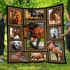 Customized Horse Design DU64 Quilt Bedding Set