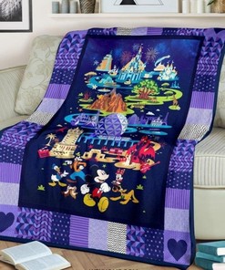 Cute Disney Lan Cartoon Fleece Blanket: A Must-Have for Fans of the Iconic Mouse