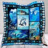 Cute Dolphin Quilt Blanket - Perfect for Fans of these Adorable Creatures