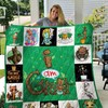Cute Groot Character Collection Quilt Blanket - Add Some Fun To Your Room