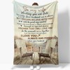 Cute Meeting You Was Fate Couple Chairs Quilt Bedding Set for Wife From Husband