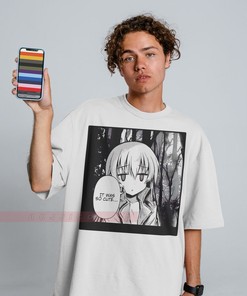 Cuteness Overload Manga Shirts with Saying, Gamers Cute Shirts, It Was So Cute Unisex Shirts for Her