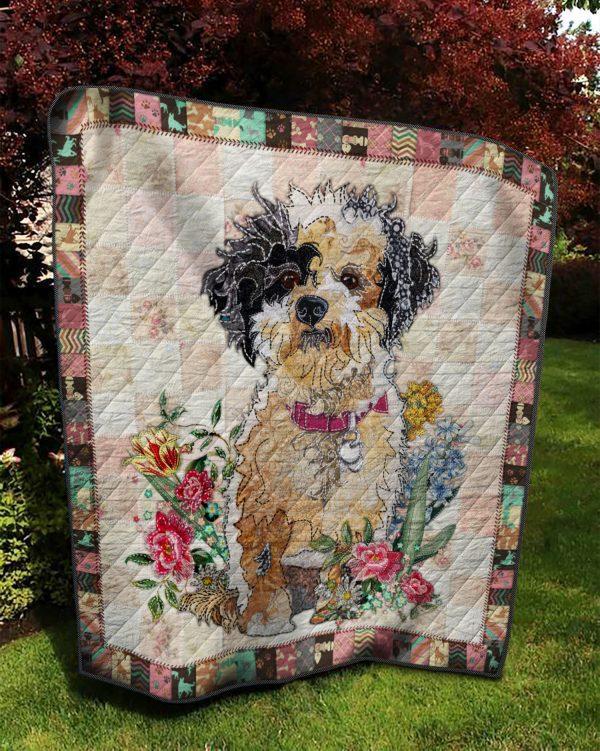 Cutiest Poodle Quilt Bedding Set Ver.2 - Perfect Gift For Poodle Lovers