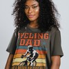Cycling Dad Unisex Tee - Gift for Cyclist Fathers