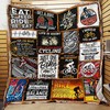 Cycling Just One More Bike I Promise Bike Lo Quilt Bedding Set for Cyclists