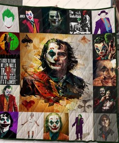 DD The Joker Quilt Blanket ver.17 DUP1 - The Joker Ver 17 Vintage Quilt Bedding Set