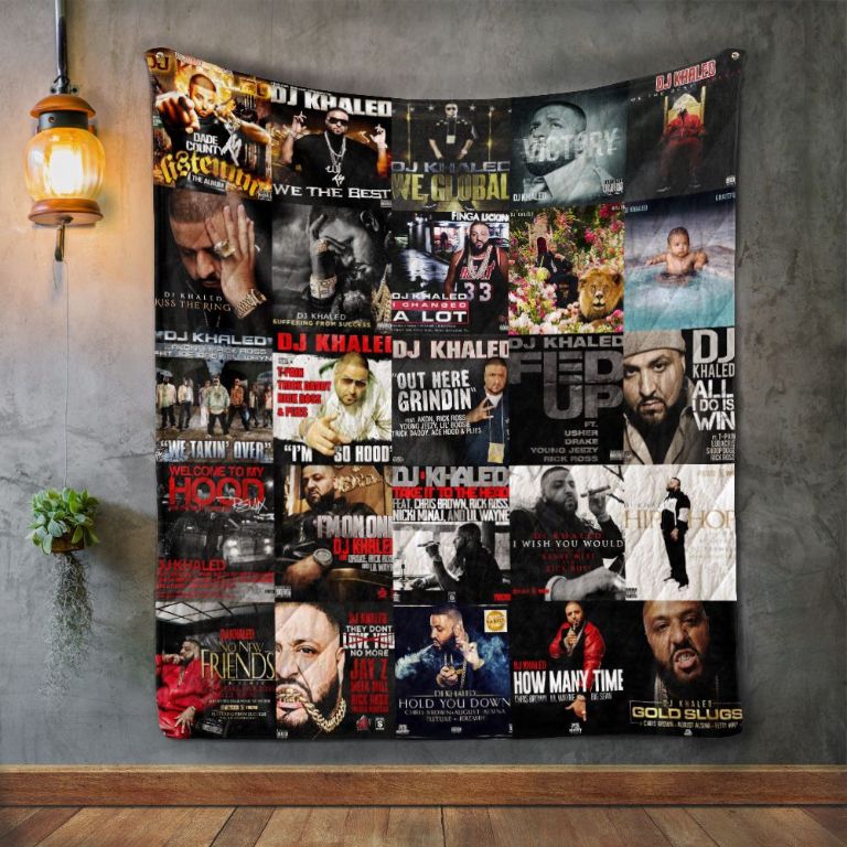 DJ Khaled Album Quilt Bedding Set - Musical and Inspirational Quilt Set