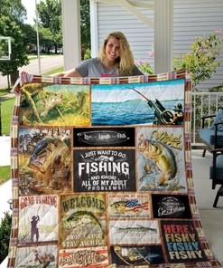 Dad The Fishing Legend Quilt Bedding Set - The Perfect Tribute To The Best Dad