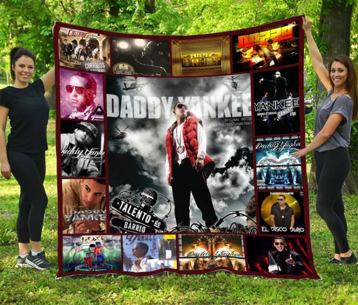 Daddy Yankee Quilt Bedding Set featuring Latin-American Music