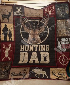 Daddy's Hunting Buddy Quilt Bedding Set