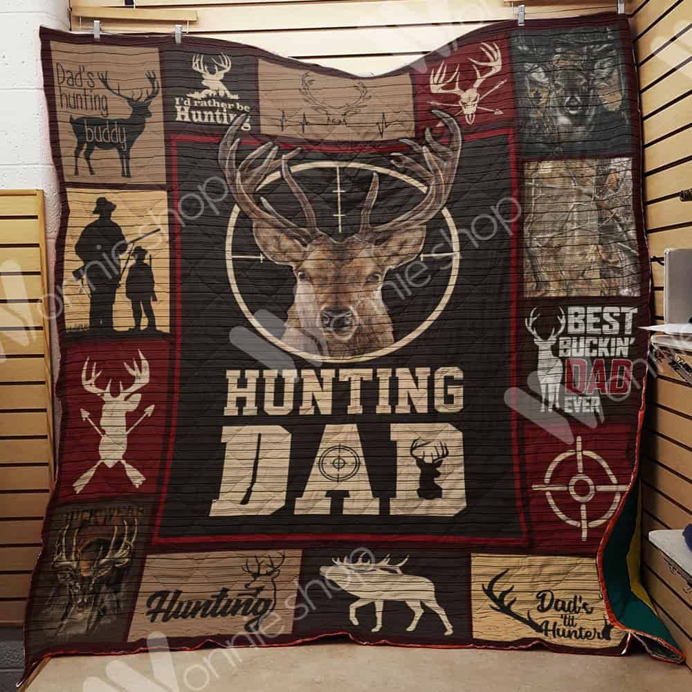 Daddy's Hunting Buddy Quilt Bedding Set