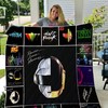 Daft Punk Music Quilt Blanket - Perfect for Fans of the Band