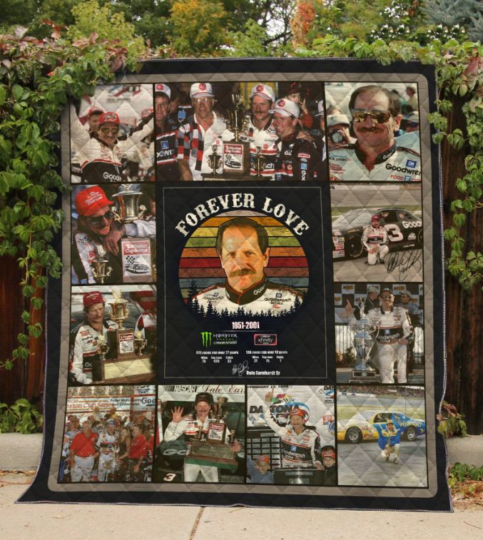 Dale Earnhardt Quilt Bedding Set - Perfect For Nascar Fans