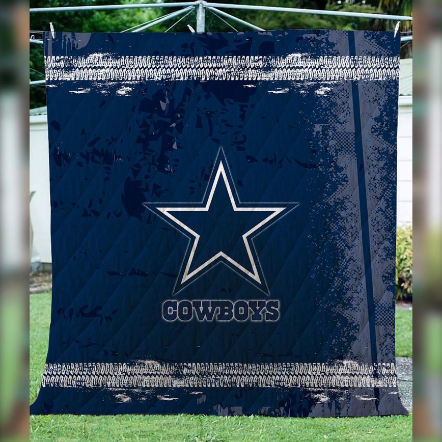 Dallas Cowboys 3D Personalized Customized Quilt Blanket 990 for Fans