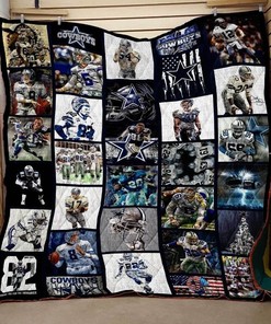Dallas Cowboys Art Blanket Quilt for Fans
