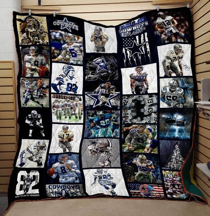 Dallas Cowboys Art Blanket Quilt for Fans