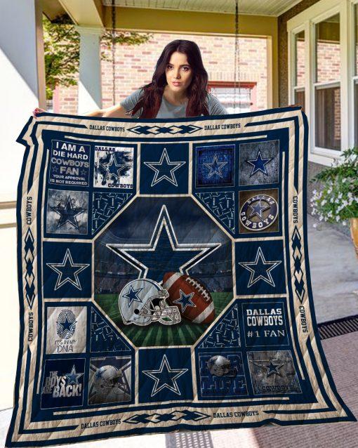 Dallas Cowboys Quilt Bedding Set LC16 for Fans