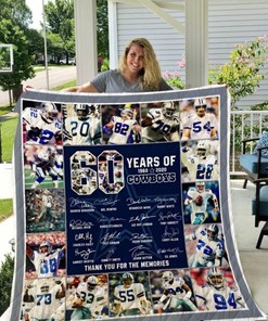 Dallas Cowboys Quilt Blanket I1D1 DUP for Fans