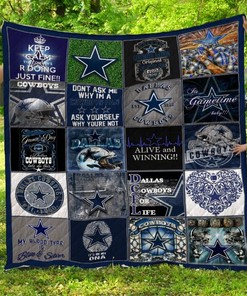 Dallas Cowboys Quilt Blanket LC14 for Fans